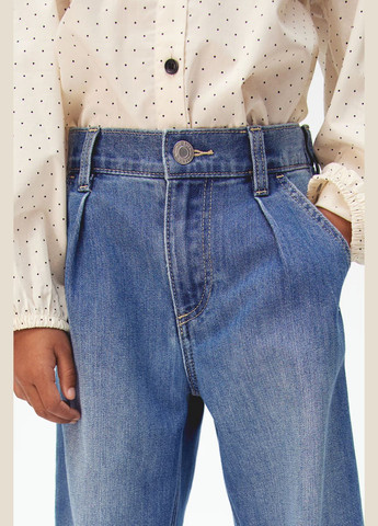 Голубые штаны джинсы для девочки 9746 128 см голубой 73246 H&M