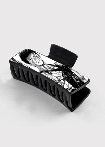 Заколка крабик для волос Аниме Ванпачмент #0010 черный No Brand (315630652)