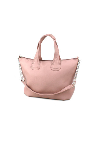 Повседневная женская сумка-тоут 53728 розовая Voila (292408385)