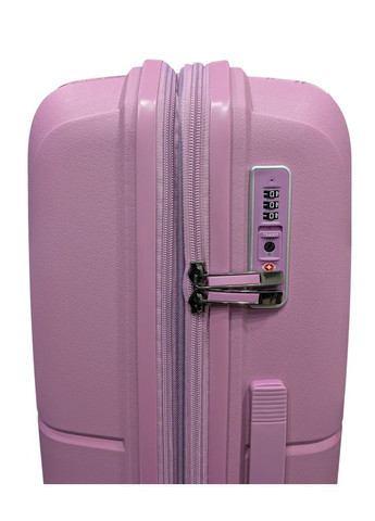 Чемодан большой (L) 245 полипропилен Розовый AIRTEX (366737386)