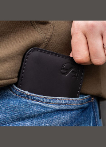 Кожаный зажим для купюр Prime на магнитных кнопках цвет черный SD Leather (267230686)