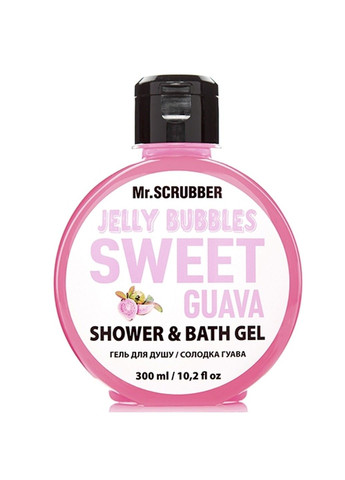 Гель для душу Sweet Guava Mr.Scrubber Jelly Bubbles Shower & Bath Gel, 300ml Mr. Scrubber (301084146)