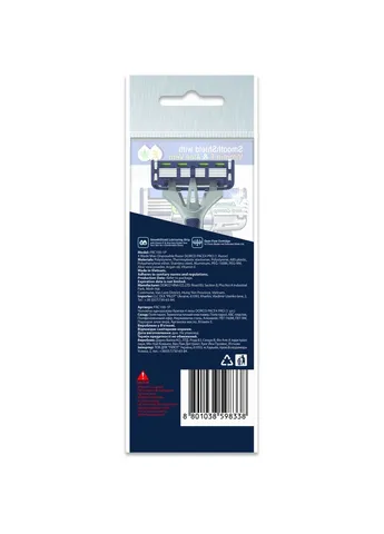Бритва Pace 4 Pro для мужчин 4 лезвия 1 шт. (8801038598338) Dorco Pace 4 Pro для чоловіків 4 леза 1 шт. (349822672)