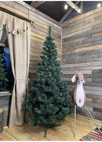 Ялинка SGH штучна новорічна звичайна 2 м зелена HVOYA (366963907)