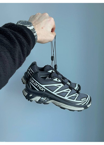 Кроссовки женские и мужские Salomon XT-6 Blue | Саломон ХТ-6 Софт синие No Brand синие демисезоны (361308047)