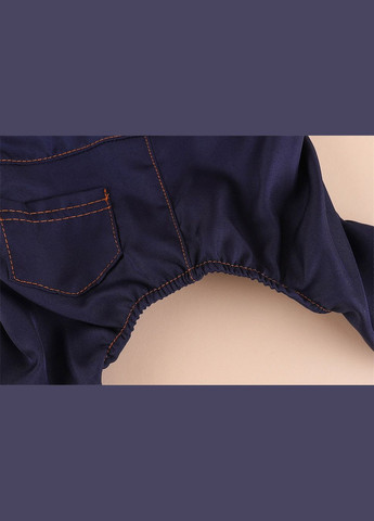 Джинсовий костюм для собак Pet Style "Клітка" Червоний S No Brand - (323232744)