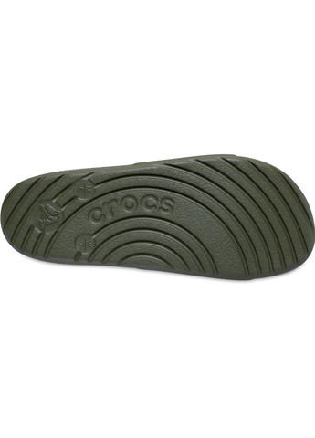 Хаки кэжуал кроксы шлепанцы Crocs