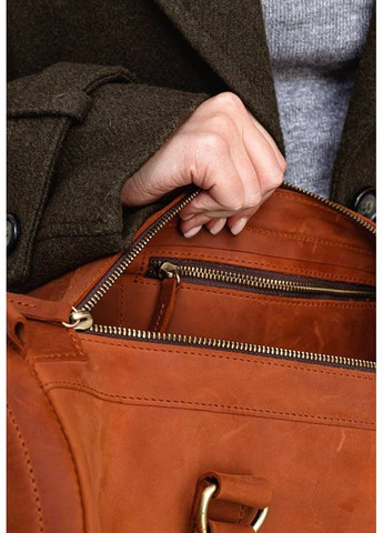 Шкіряна сумка Harper Світло-коричнева Crazy Horse BlankNote (348359222)