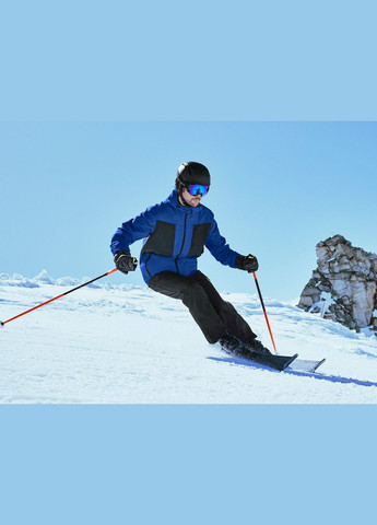 Гірськолижні штани мембранні (3000мм) для чоловіка THERMOLITE® EcoMade 426426 46(S) чорний Crivit (301906229)