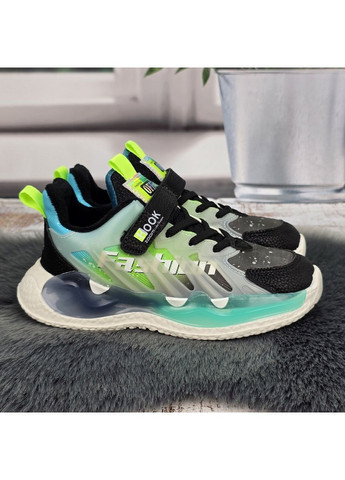 Зеленые демисезонные кроссовки подростковые Paliament