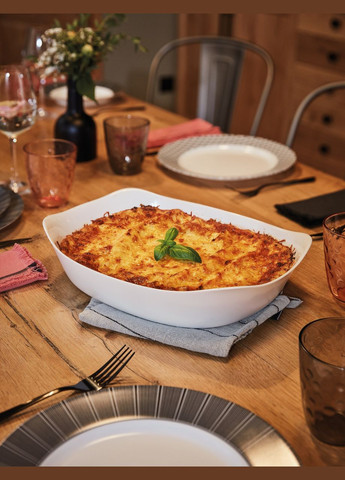 Форма для запекания SMART CUISINE CARINE прямоугольная 37х28 см стеклокерамика (P8330) Luminarc (339870090)