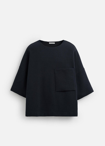 Синяя футболка Zara