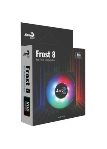 Вентилятор Frost 8 FRGB (ACF1-FS10117.11), 120 мм, RGB підсвітка Aerocool (354726146)
