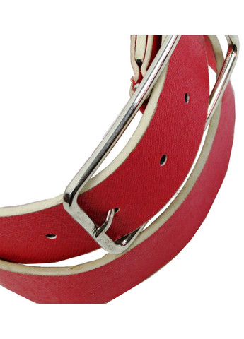 Жіночий ремінь під джинси червоний Doca (361665271)