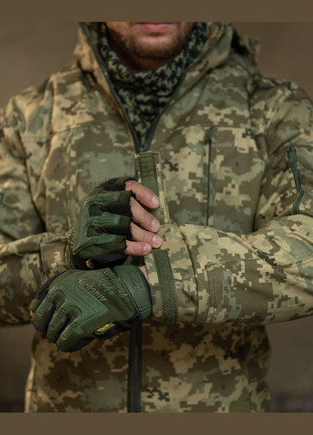 Тактический костюм Горка на флисе с пропиткой пиксель No Brand