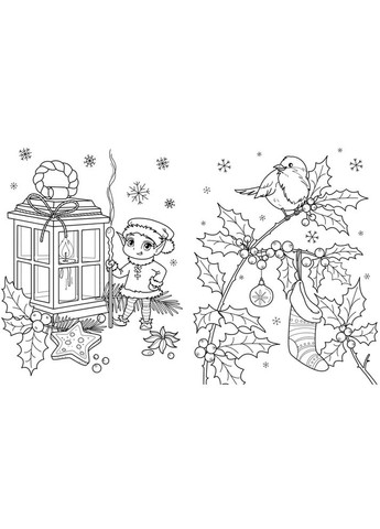 Велика книга розмальовок: Різдво С1736023У shop (9789667617592) РАНОК (369250819)