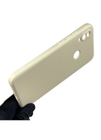 Чехол для Redmi Note 7 с квадратными гранями с защитой камеры на сяоми редми нот 7 бежевый Xiaomi (366020567)