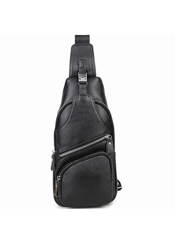 Сумка-слинг мужская на плечо 17х32х7, кожаный нагрудной рюкзак для города MK16094 No Brand (335039964)