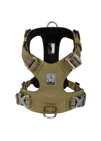 Шлея для собак TLH6282 из водонепроницаемой ткани Cordura, светоотражающая, Хаки M Truelove (308862970)