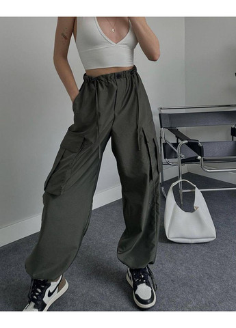 Стильные женские штаны карго плащевка No Brand С1527-052/1 (355312629)