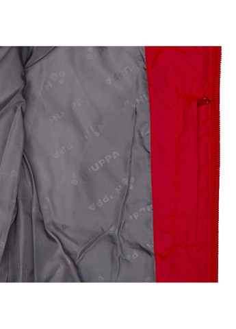 Красная куртка-пуховик moody 1, р.134, красный () Huppa 17470155-70004-134