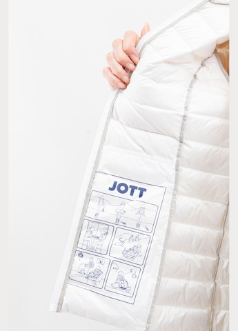 Белый демисезонный Пуховик JOTT