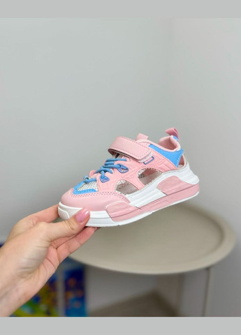 Розовые детские босоножки розовый 1372 No Brand