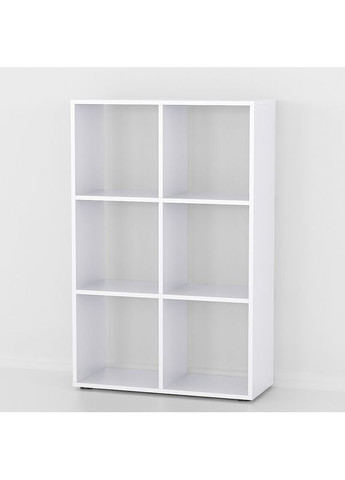 Стелаж для дому, полиця для книг і іграшок, поличка на 6 клітинок, книжкова шафа 290 мм І-058 No Brand (371909724)