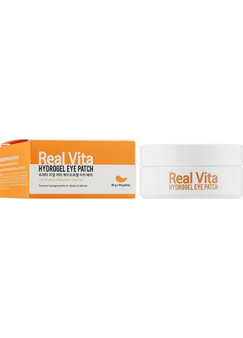 Гидрогелевые патчи для глаз с витамином C Real Vita Hydrogel Eye Patch 60шт (2-1023952) Prreti (371189522)