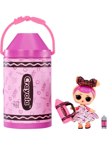 Игровой набор-сюрприз Кукла LOL Surprise Crayola Color Me Studio – творчество, раскраска, MGA MGA Entertainment (330829118)