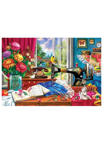 Пазл (8551-5861) Eurographics Швейна машинка подарункова коробка 550 елементів (366158784)