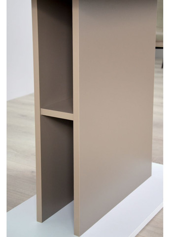 STOUN B/L стіл білий аляска/лате Intarsio (371993829)