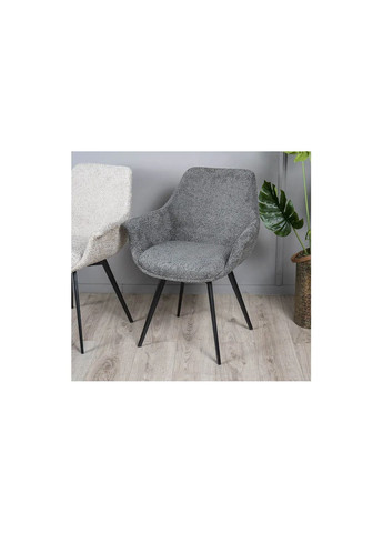 Стілець Маркіз метал сидіння тканина 640x620x840 букле Prestol (352267743)