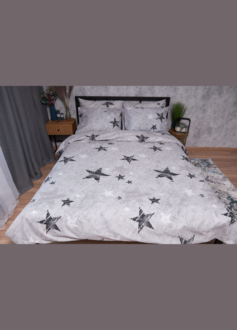 Комплект постельного белья Микросатин Premium «» евро 200х220 наволочки 2х50х70 (MS-820002379) Moon&Star starlight (286762550)