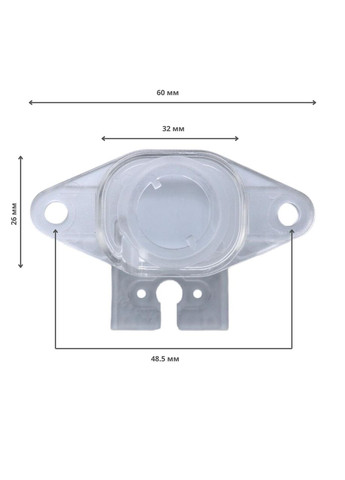 Кріплення серії під камеру заднього огляду для SGMW Chevrolet QSGMW426 (рамка під плафон) QIV (346508415)