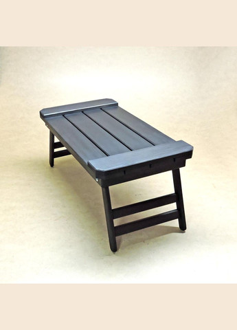 Столик-поднос для завтрака из дерева Огайо венге (СТП-000812) No Brand (327866335)