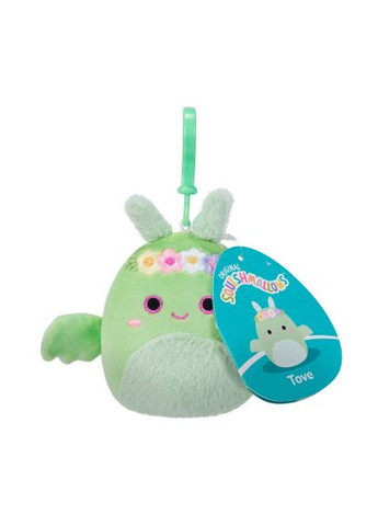 М'яка іграшка на кліпсі – Дракон Тов 9 см (SQCP00217) Squishmallows на кліпсі Дракон Тов 9 см (368561963)