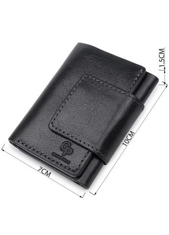 Чоловіче шкіряне портмоне синій 11511 Grande Pelle (329197308)