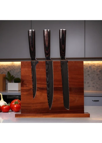 Набор кухонных ножей Kitchen 11в1 (Wood) Magura (362044810)