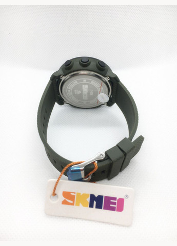 Годинник чоловічий спортивний водостійкий 1426 (Скмей) зелений з чорним ( код: IBW281GBO ) Skmei (323139149)