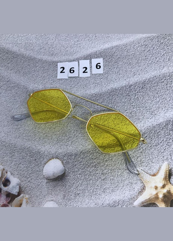 Стильні чорні сонцезахисні окуляри No Brand (302490794)