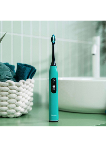 Щетка зубная электр., Ocean Breeze GP, 80т. колив/мин, насадок-2, 5 режимов, бирюза Beurer (368904149)