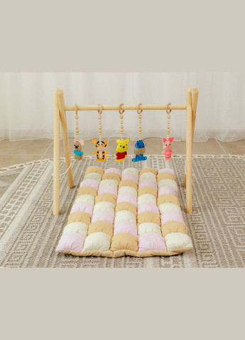 Мобіль дерев'яний підлоговий BabyGym XRMASTER Вінні Пух з матрациком Лисенятко No Brand (347164002)