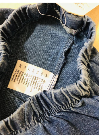 Летние бриджи удлиненные шорты для девочки Джинсовый трикотаж Венгрия 110 116 122 128 134 140 146 152 158 164 No Brand (366819692)