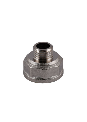 Перехідник редукційний 1/2″х1/4″ВЗ нікельований восьмигранний NK313O optimum (362276926)