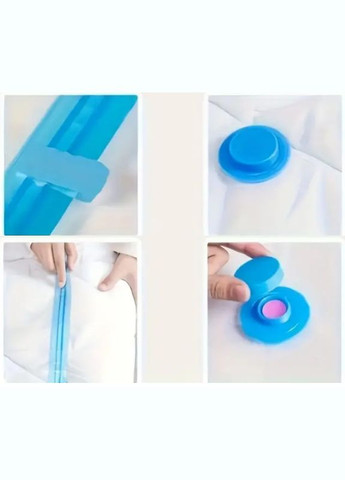 Вакуумный пакет для вещей 60*40 см прозрачный No Brand (315638658)