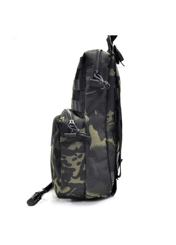 Штурмова панель подсумок-рюкзак Dark Multicam з системою MOLLE і відділенням для гідратора KT6005280 Solve (305743442)