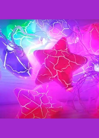 Гірлянда LED 10 ламп "Зірочки" 1.5 метра від мережі, 220В, 50Гц (NYA170009) MIC (362426480)