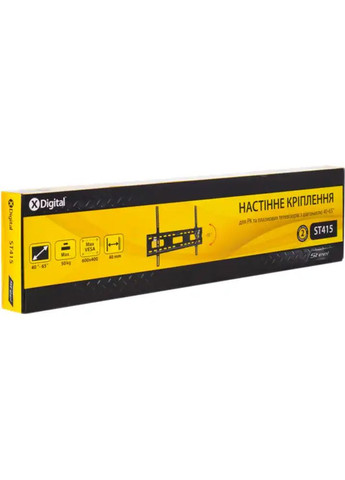 Настенный крепеж с углом наклона Steel ST415 40-65" X-Digital (360412632)