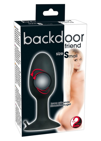 Анальная пробка Backdoor маленька No Brand (283328545)